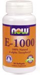 E-1000 by NOW Foods - (1000IU - 50 Softgels)
