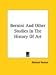 Bernini And Other Studies In The History Of Art