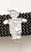 10kt White Gold Charm- DS1124