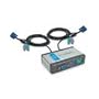 D-Link DKVM-2K 2-Port KVM Switch, Desktop, Built-In Cables
