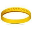 Official Live Strong Lance Armstrong Yellow Cancer LiveSTRONG Rubber Wristband Bracelet ADULT size