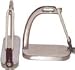 Sporting Goods : Stainless Steel Peacock Safety Stirrup Irons w/ Pads