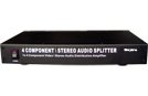 1:4 SHINYBOW COMPONENT VIDEO / ANALOG AUDIO AMPLIFIER SPLITTER, A/V Amplifiers/Extenders/Converters