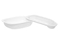 CorningWare SimplyLite 2-Quart Oblong Baking Dish with Plastic Lid