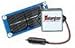 Industrial 12-Volt w/ Lighter Plug, Model 735X125 - Solar-powered system designed for heavily-used or stored vehicles and equipment such as cars, trucks, vans, RVs, construction and agricultural equipment. Eliminates sulphur from lead plates and trickle charges all 6- and 12-volt lead-acid batteries. Includes a plug that fits into the vehicle cigarette lighter socket.