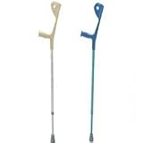 Euro Style Light Weight Forearm Walking Crutches Blue