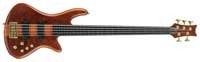 Schecter Stiletto Studio 5 Bass Honey Satin
