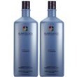 PUREOLOGY SUPER STRAIGHT SHAMPOO 33 OZ & CONDITIONER 33 OZ DUO