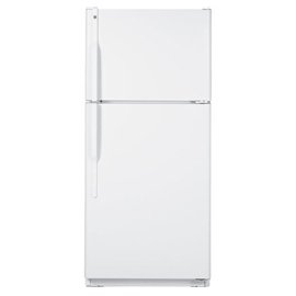 GE GTH18IBXWW 18 cu. Ft. Top-Freezer Refrigerator - White