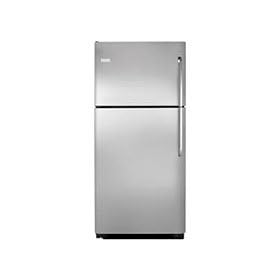 Frigidaire FFTR2126LK Stainless Steel Top Freezer Refrigerator