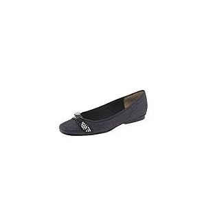 Buy daniblack Alexie | Ladies Slip-on Dress Shoes Black Glitter by daniblack
