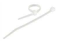 C2G / Cables to Go 43042 Releasable/Reusable Cable Ties - 50 Pack (White) On Sale