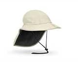 New Sunday Afternoons Inc Traveler Hat Med Sand Complete Sun Protection Rear Sizing Band Custom Fit