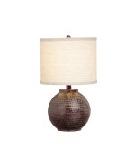 New Informality Hammered Accent Table Lamp