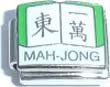 Clearly Charming Mah Jong Italian Charm Bracelet Link