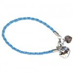 Hello Kitty Couture - VIA83004 - Bijou et Cosmétique - Bracelet Tressé - Turquoise
