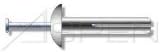 1/4 x 1 1/4 Hammer Drive Anchor / Zamac Alloy Body / Stainless Steel Pin / 100 Pc. Carton