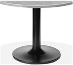 Lorell Wood Laminate Conference Table Base in Black