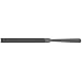 PFERD Tungsten Point Hand File, American Pattern, Double Cut, Rectangular, Medium, 4" Length, 5/16" Width, 1/32" Thickness