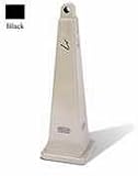 Rubbermaid #2570-88 Black Cigarette Collector