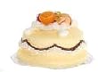 Dollhouse Miniature Artisan Decorated Cake