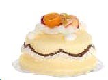 Dollhouse Miniature Artisan Decorated Cake