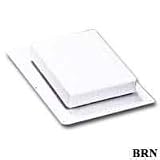Ll Building Products 50In Brwn Aluminum Sq Roof Louver R50ABR