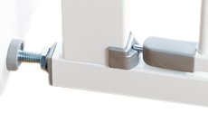 Childrens Toyshop  Toys : Babydan Swing shut white silver fittings