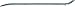 Tubeless Truck Tire Iron with Straight Tip - 36", 3/4" Diameter, Model T46A