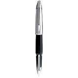 Waterman Edson Diamond Black Fountain Pen Medium Nib