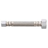 LDR INDUSTRIES 507 4120 FLEXIBLE REINFORCED  STAINLESS STEEL FAUCET CONNECTOR 20