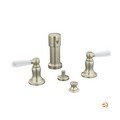 Bancroft K-10586-4P-BN Bidet Faucet Handles Vib