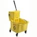 Rubbermaid(R) Bucket/Wringer Combo Pack, 17 5/8in.H x 16 1/16in.W x 20 1/4in.D