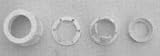 Überw.M.4001/4251/5001 gr Überwurfmutter 3tlg.,grau
