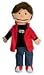Toys : Medium Puppet Buddie White Boy Puppet