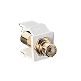Leviton Mfg White Rca Jacks 5 Pair M02-40830-00W