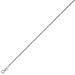 18ct White Gold Curb Chain- 18 Inch / 46cm
