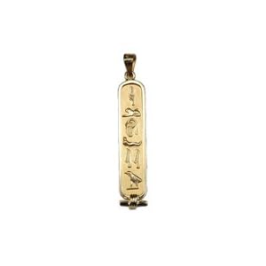 Egyptian Cartouche Pendant with 