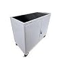 Bretford LAP30EBA-GM 30-Unit Welded Notebook Cart with 5 inch Casters