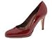 Charles David Pout | Women's Slip-on Dress Shoes Burgundy Patent