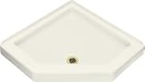 Kohler K-9866-0 Profile Neo-Angle Shower Receptor, White