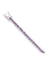 Sterling Silver Amethyst Bracelet