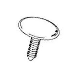 CRL 2001+ Chrysler Mini Van Headliner Retainer by CRL