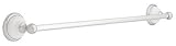 Franklin Brass 126880 Bellini 24-Inch Towel Bar, Polished Chrome And White