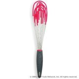 Chef'n Kitchzen Tall Silicone Whisk Cherry
