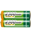Pisen Rechargeable NiMH AA Battery x 2 (2300mAh) for Konica minolta camera