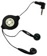 3.5 mm Retractable Earbud Stereo Headphones (Black) for Apple ipod cell 3.5 mm Retractable Earbud Stereo Headphones (Black) for Apple ipod cell