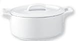  : Revol Belle Cuisine 2.7-Quart Cocotte With Lid, White