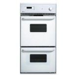  : Maytag CWE5800ACE 24" Double Electric Wall Oven with 2.6 cu. ft. Self-Cleaning Upper Oven, 2.2 cu. ft. Lower Oven, Precision Cooking System, Delay-Start and Electronic Controls: White
