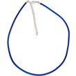Review   / Blue Adjustable 2mm PVC Choker Necklace